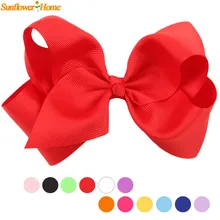 Newly Design Fashion Big Bow Hairpins font b Hair b font Clips For Children Kids Girls