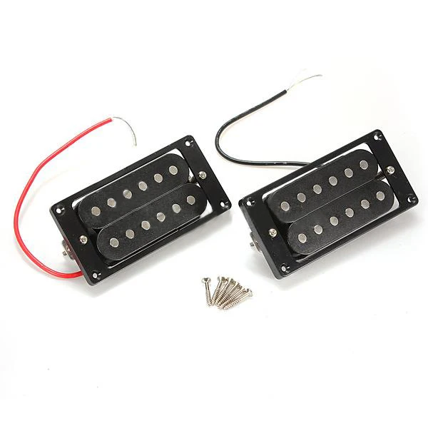 

MSOR 2PCs(1 set)Humbucker Double Coil Electric Guitar Pickups+Frame Screw