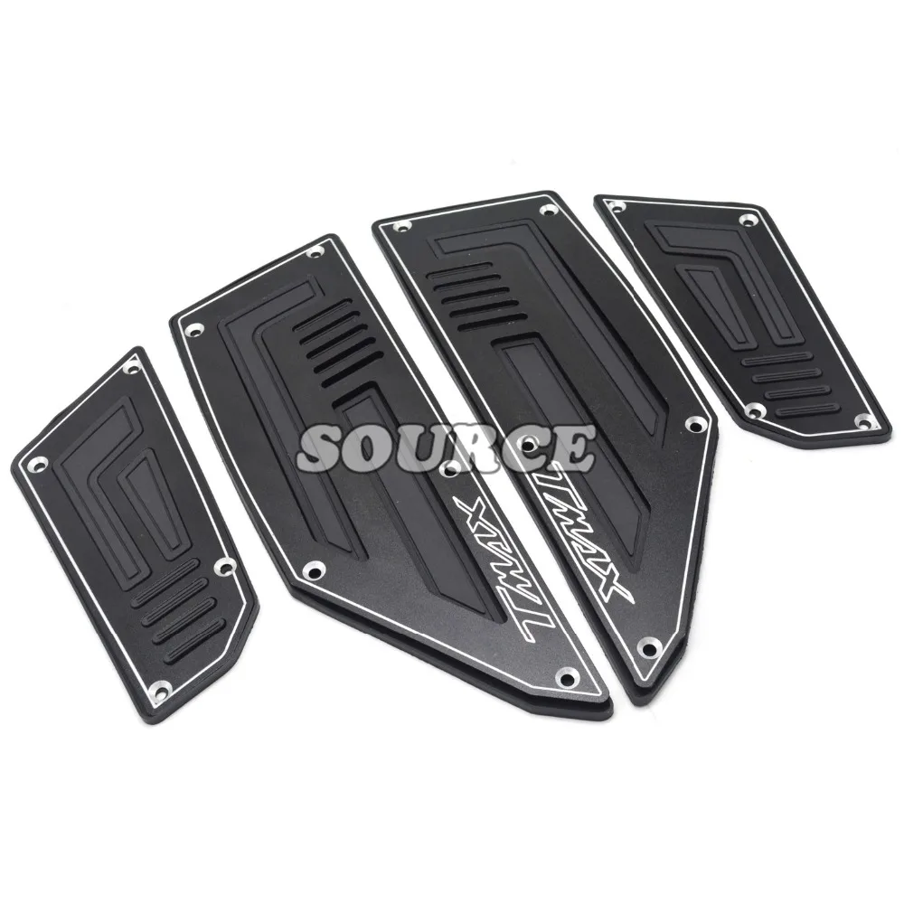 T-MAX 530 Front Footrest Footpeg Footboard Foot Panels For Yamaha TMAX 530 2012-2016 2012 2013 2014 2015 2016 FLOORBOARD COVERS