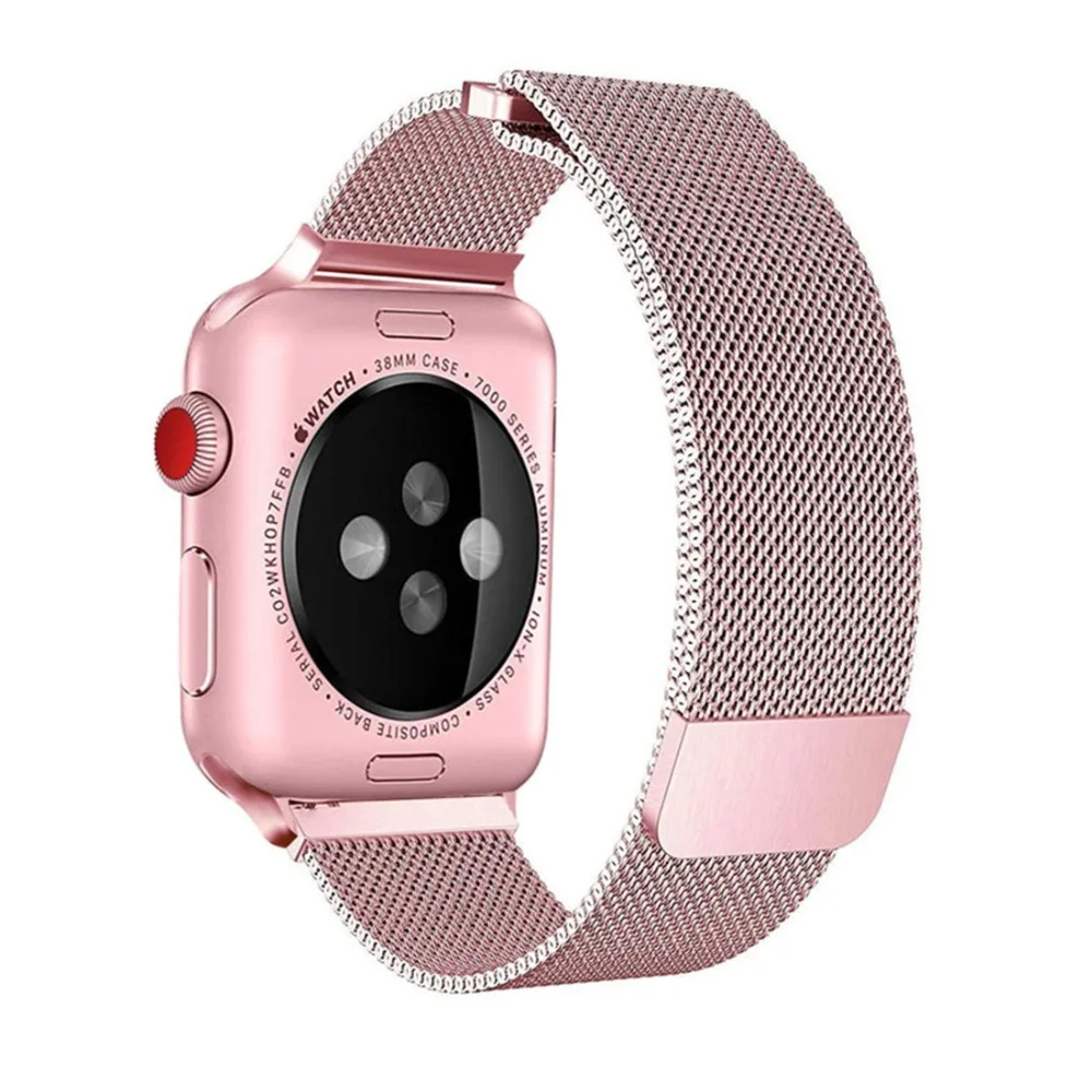 

Milanese Loop For Apple Watch Band Strap 42mm/44mm 38mm/40mm iwatch 4/3 Band link Bracelet Stainless Steel Metal watchband