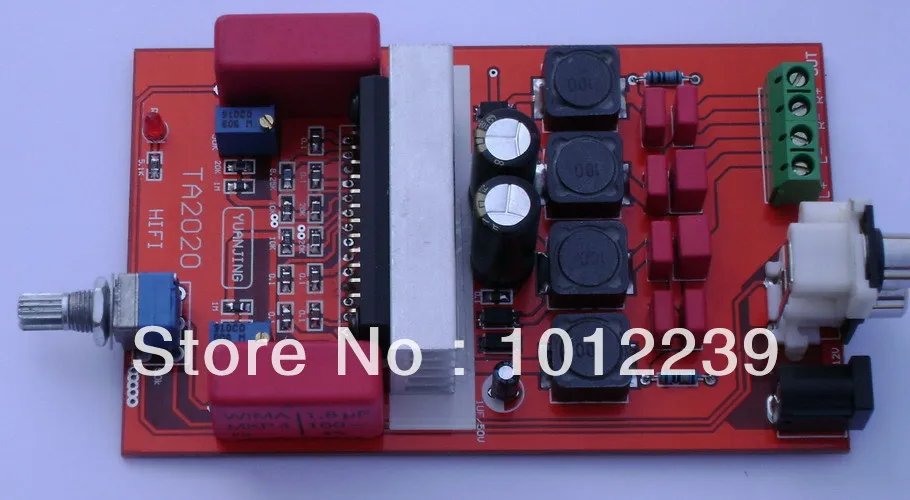 

free shipping Assembled TA2020 luxury upgrade board (a new gold pin TA2020)