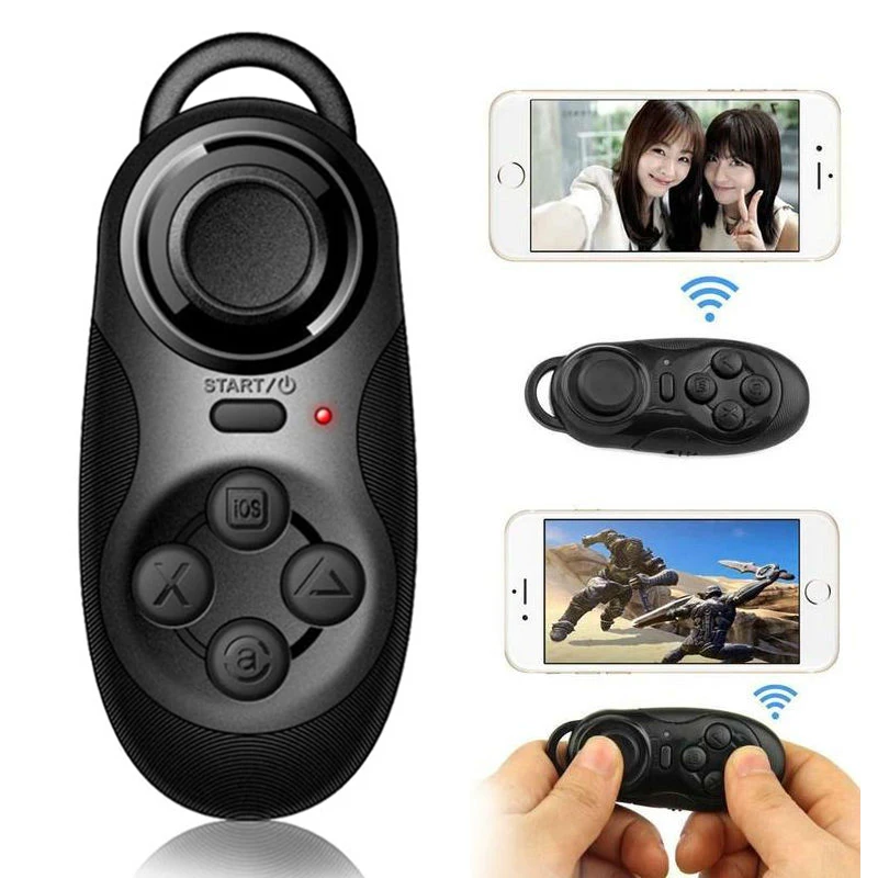 Mini Wireless Bluetooth USB Game Pad Remote Controller For xiaomi iphone 8 IOS Android VR PC Phone TV Box Tablet joystick joypad