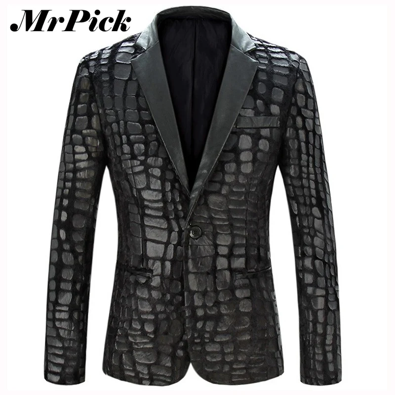 Compra Hombres chaqueta de cuero chaqueta online al por