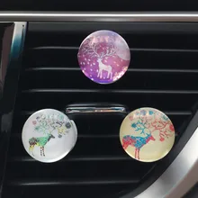 Освежитель воздуха для автомобиля, Рождественский лося, автомобильный освежитель воздуха, ароматерапия, Рождественское украшение, XCZ613