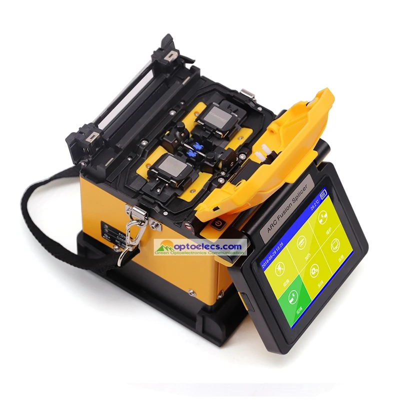 Бесплатная доставка DHL Comway A3 Smart ARC fusion splicer сенсорный экран FTTH FTTX сварочный