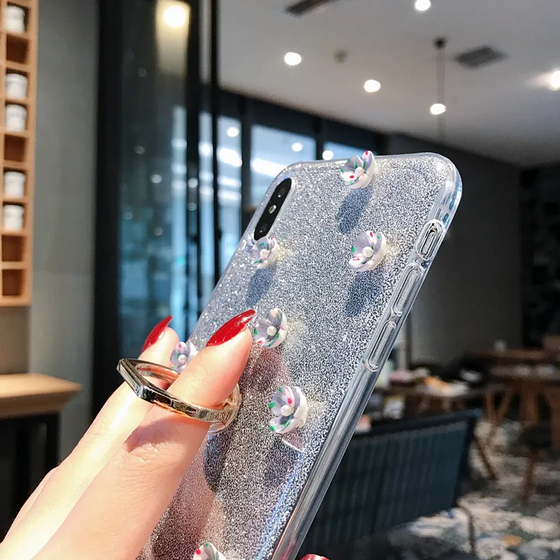 Case for Vivo V15 Pro V11 Pro V11i V3 Max Xplay 5 6 Plus Luxury Glitter Finger Ring Stand Holder Case Cover Fundas Capa Shell