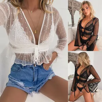 

2019 New Summer Bikini Cover Up Sarong Dress Swimwear Kaftan Lace Crochet Beach Wear Beachsuit
