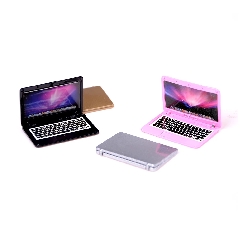 Computadora Laptop miniatura Casa Muñeca Miniatura
