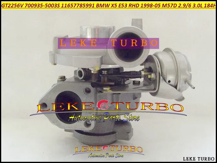 

GT2256V 700935-0003 700935-0004 700935-0006 700935 7785991B 11657785993 7785991 7785993B 7785993C03 Turbo For BMW X5 E53 M57D 3.