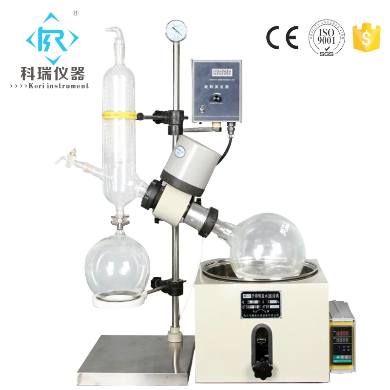 Hot selling RE 301 3L Vacuum Laboratory crystallizer Chemical Rotary