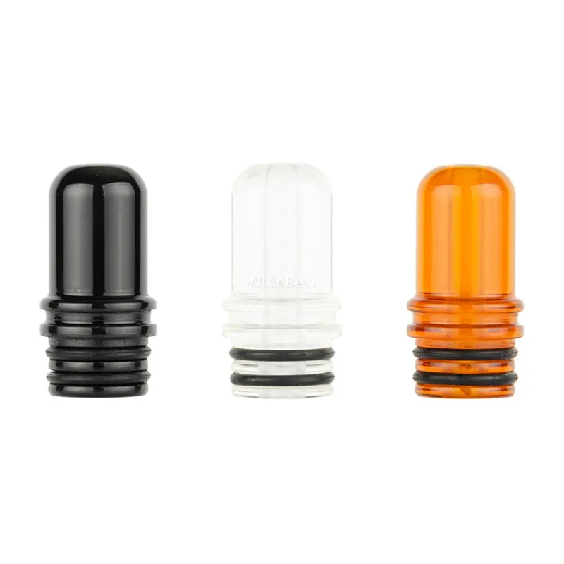 

Good quality justfog S14 drip tip Replacement Long Mouthpiece ultem Wide bore