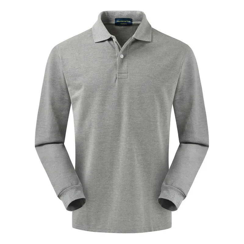 

TOP quality Casual Turn-down Collar T-Shirt Men Long Sleeve T Shirt Men Multicolor Tshirt Soft Cotton Tee Shirt Europe size