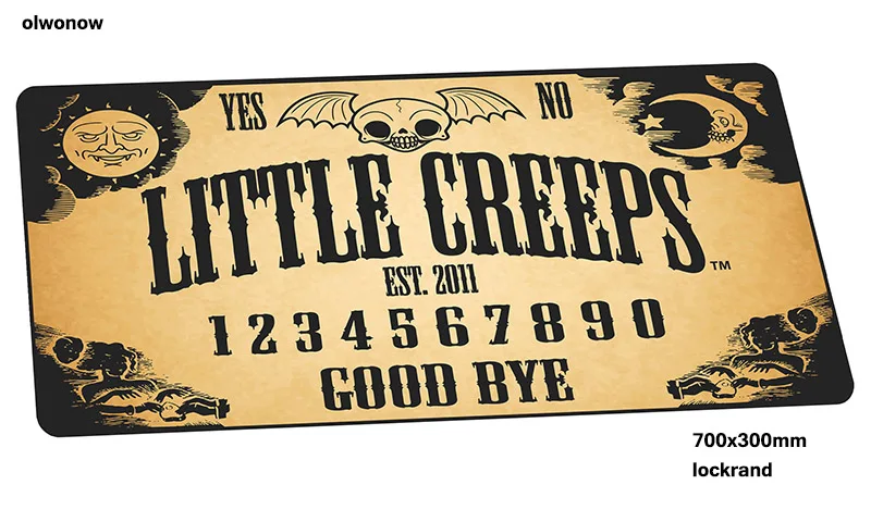 Ouija коврик для мыши на день рождения компьютерный геймер Коврик для мыши 70x30 см красивый коврик для Мыши Эргономичный гаджет офисный стол коврики - Цвет: design 7