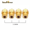 5/10pcs MK8 brass Nozzle 1.75/3.0mm filament Extruder Print Head Nozzle 0.2/0.3/0.4/0.5mm for CR10 CR10S Ender3 3D Printer parts ► Photo 3/6