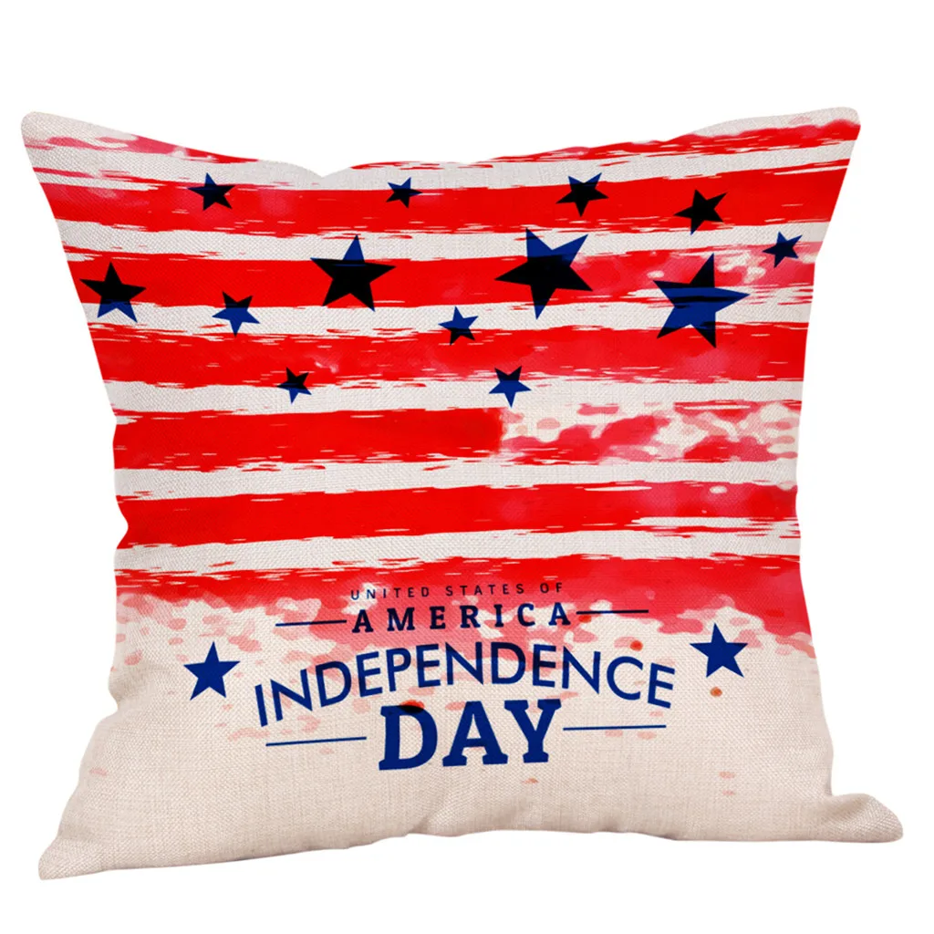 Gacsidy Store dakimakura 4Pcs pillow case cover Independence Day Style Throw Pillowcase Pillow Covers