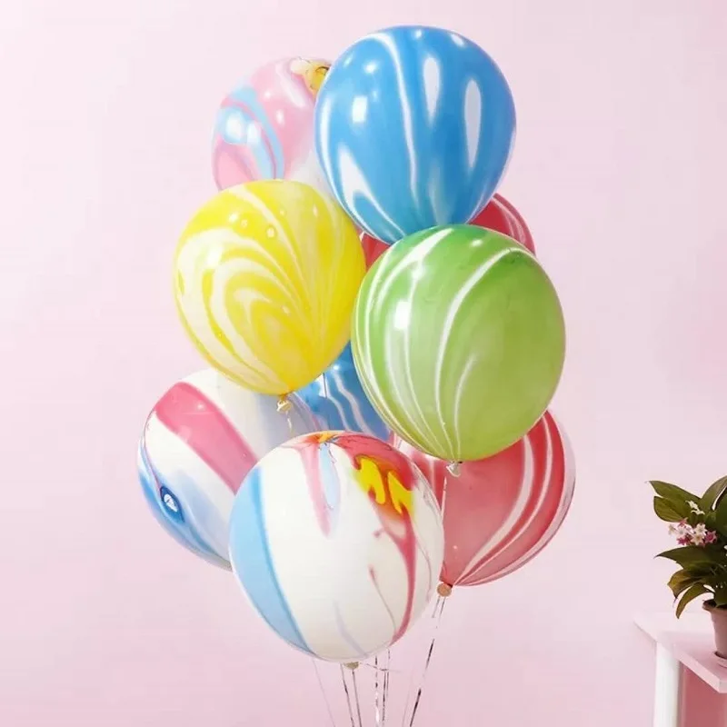 10 шт. латексные воздушные шары с агатом|decorative decorative|decoration weddingdecoration birthday |