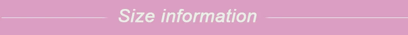 Size information