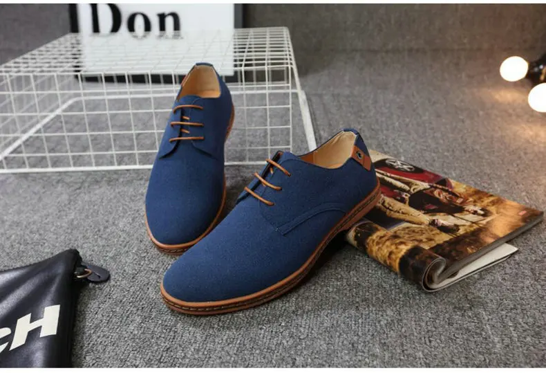 Men's Casual Shoe moccasins mens breathable men casual shoes size 48 oxford shoes for men 2018 oxfords sizes 45 46 47 48 (1)