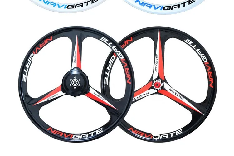 Top 20" 26" 36V/48V 250W/350W lithium magnesium alloy three knife one wheel group with motor brake wheel rim wheel rotary type 4 Top 20" 26" 36V/48V 250W/350W lithium magnesium alloy three knife one wheel group with motor brake wheel rim wheel rotary type 4