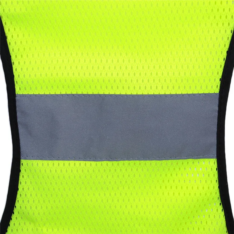 RIDECYLE Bike Vest Reflective Cycling Bike Bicycle Vest Sleeveless Night Running Security Riding Outdoor Protection