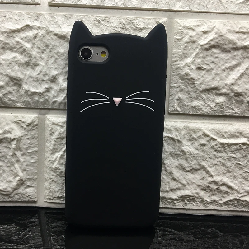 Shockproof Anti-Knock 3D Cat Dog Unicorn Silicone Cases for iPhone 7 Luxury TPU Case for iPhone 7 Plus Case Original Protective (12)