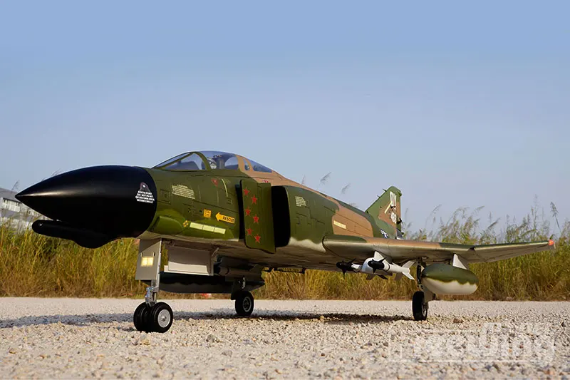 Freewing электрический rc jet F-4C/D самолет 90 мм EDF самолет F-4 Phantom II 6s 8s PNP выдвижной самолет/радиоуправляемая модель для хобби