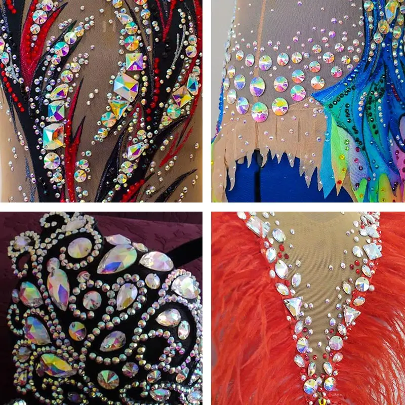 YANRUO-3200-Round-Sew-On-Rivoil-Rhinestones-AAAAA-Flat-Back-Dress-Glass-Stones-Sewing-Rhinestone-Stones