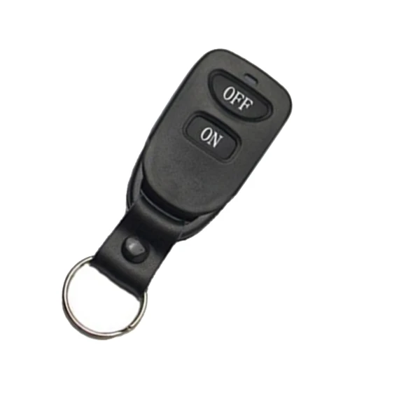 

EV1527 Remote Control RF Radio Transmitter Tx 2 Button Black Color Wireless Remote EV1527 Leather Remote
