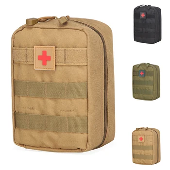 

First Aid Bag Molle Medical Pouch Outdoor Airsoft Tactical Emergency Utility Pack Outdoor Travel Camping Hunting Pouch