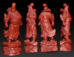 3D модель для ЧПУ 3D резные фигуры скульптура машина в STL формат файла китайский историческая фигура Гуань Юй