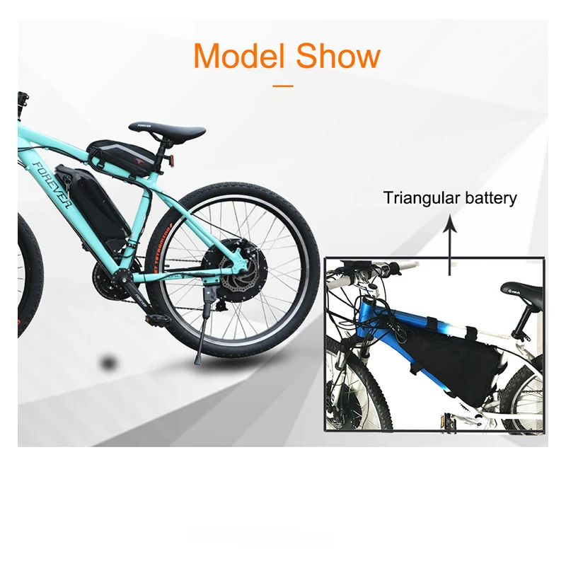 Best JS Electric Bike Kit 1000W 48V Motor Wheel 500W For Bicycle Hub Motor Ebike Bicicleta Electrica Motor Electric Bicycle MTB Bike 2