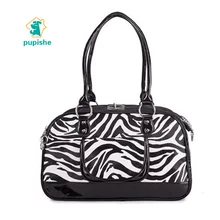 PUPISHE модная сумка-переноска для собак ветрозащитная черная стеганая дизайнерская сумка из искусственной лакированной кожи для собак и кошек