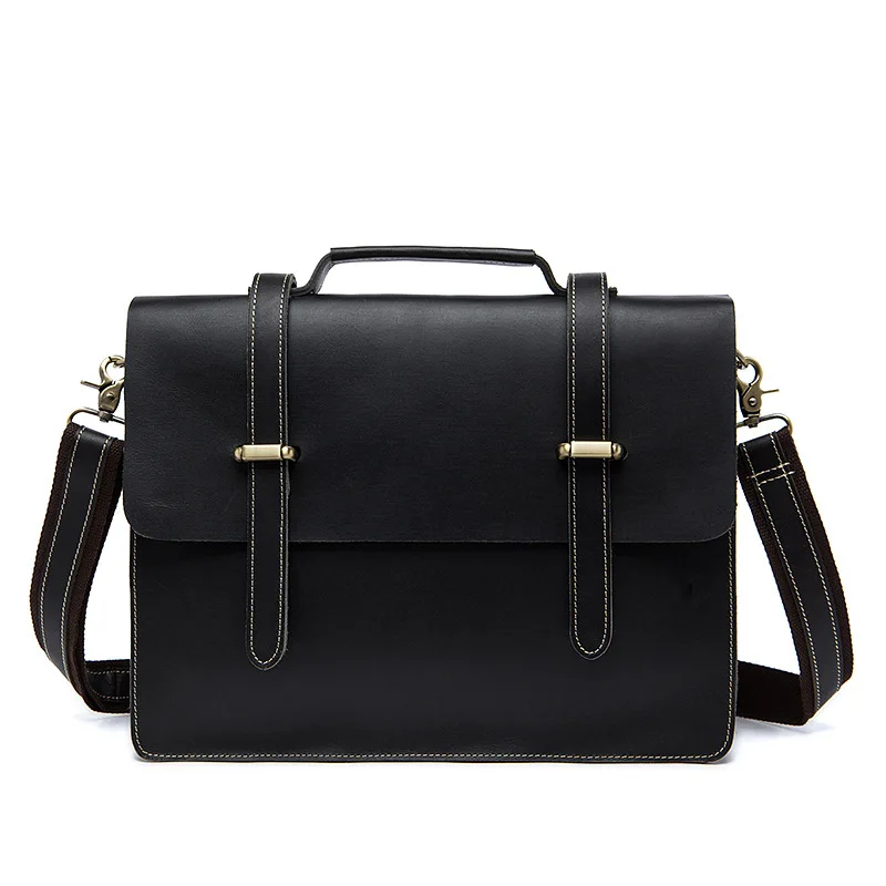 

100% Genuine leather Men Bag Handbags Briefcases Shoulder Bags Laptop Tote bag men Crossbody Messenger Bags Handbags designer