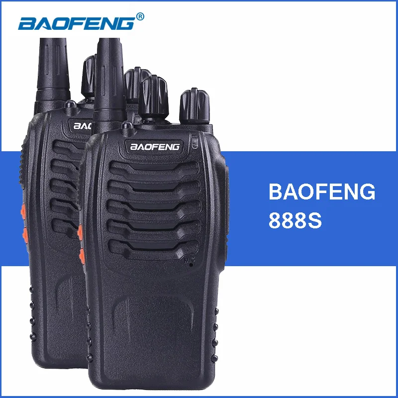 2 шт./лот Baofeng 888S портативная рация BF 5 Вт UHF 400 470 МГц bf888S двухсторонняя Ham CB радио
