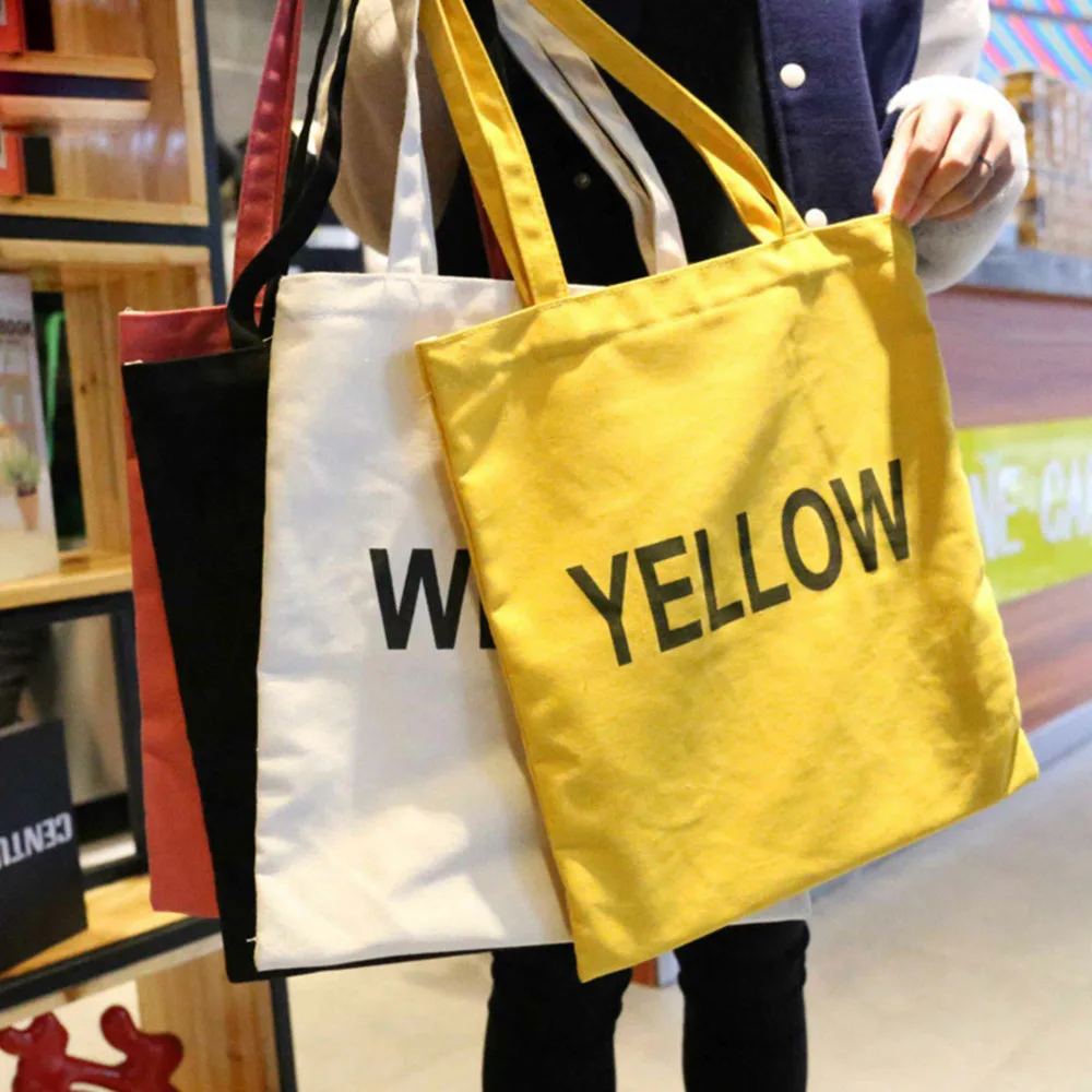 

2019 New Collapsible Reusable Canvas Ecological Handbag Storage Travel Shopping Tote Bag Grocery Bag Storage Accessories K20