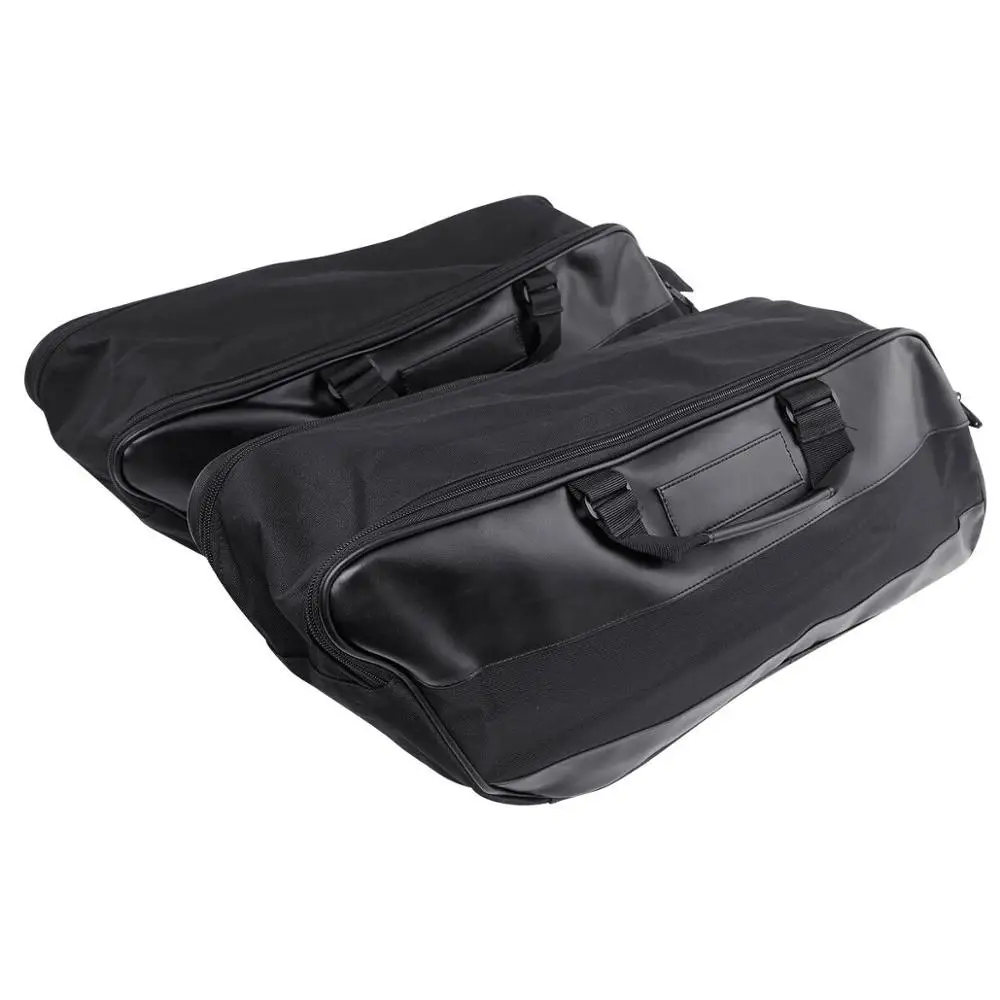 

Motorcycle Pair Hard Removable Saddlebag Luggage Liners Pack for Harley Touring Tour Pak Road King Glide FLHT 1997-2013