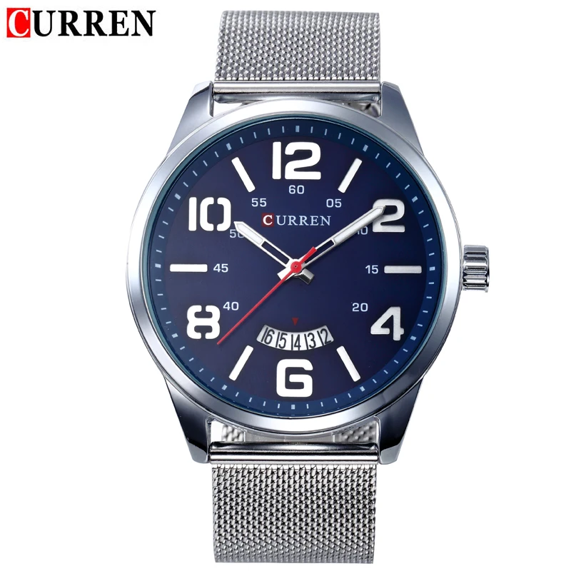 

CURREN Fashion Watches Men Business Full Steel Quartz Watch Luxury Sport Waterproof watch Stylish Casual clock relojes hombre