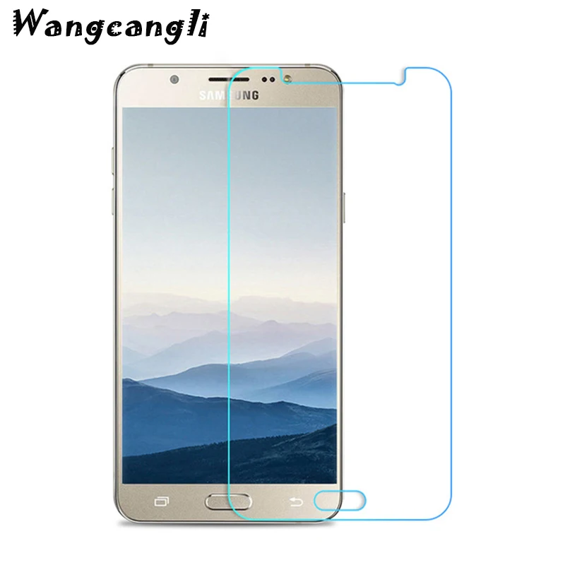 Wangcangli 2.5D 9 H закаленное Стекло для samsung Galaxy A7 A5 A8 J3 J7 J5 S6 S7 2016 2017 Экран протектор A9