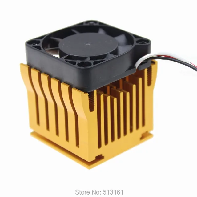 2pcs Cooling Fan Heat sinks Aluminum Cooler Heatsink DIY Northbridge