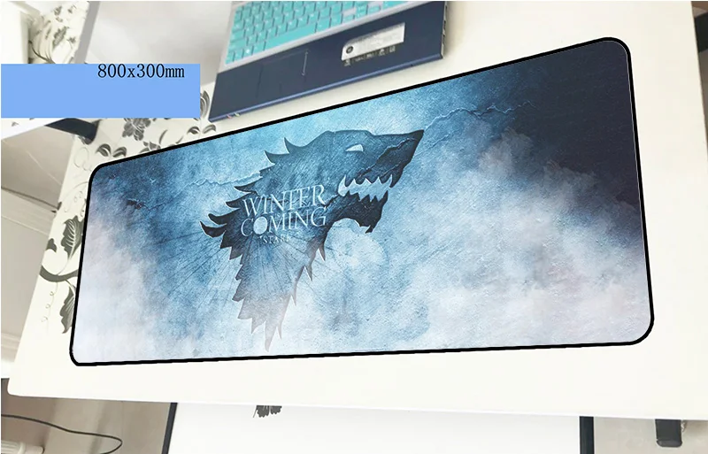 

Game of Thrones pad mouse best seller computador gamer mouse pad 800x300x2mm padmouse Popular mousepad ergonomic office desk mat