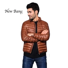 Weiße Ente Daunenjacke Herrenjacke Ultralight Down Jacket Freien Stehkragen Winter Parka Mit Tragetasche veste hiver homme