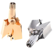 1 шт., новинка, мини устройство для ручной мытья волос,, механический триммер для волос в носу, бритье и удаление волос