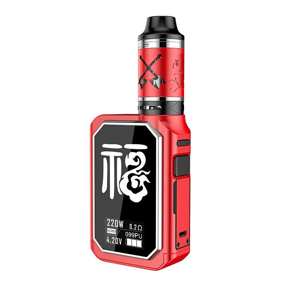 ZZtech многофункциональная электронная сигарета X24 DWT 220 коробка мод комплект Vape 4600mAh