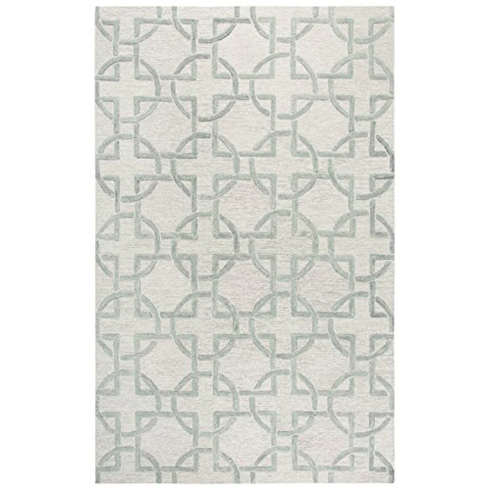 Rizzy Home ID881A Idyllic Hand-Tufted Area Rug, Natural, 8' x 10'