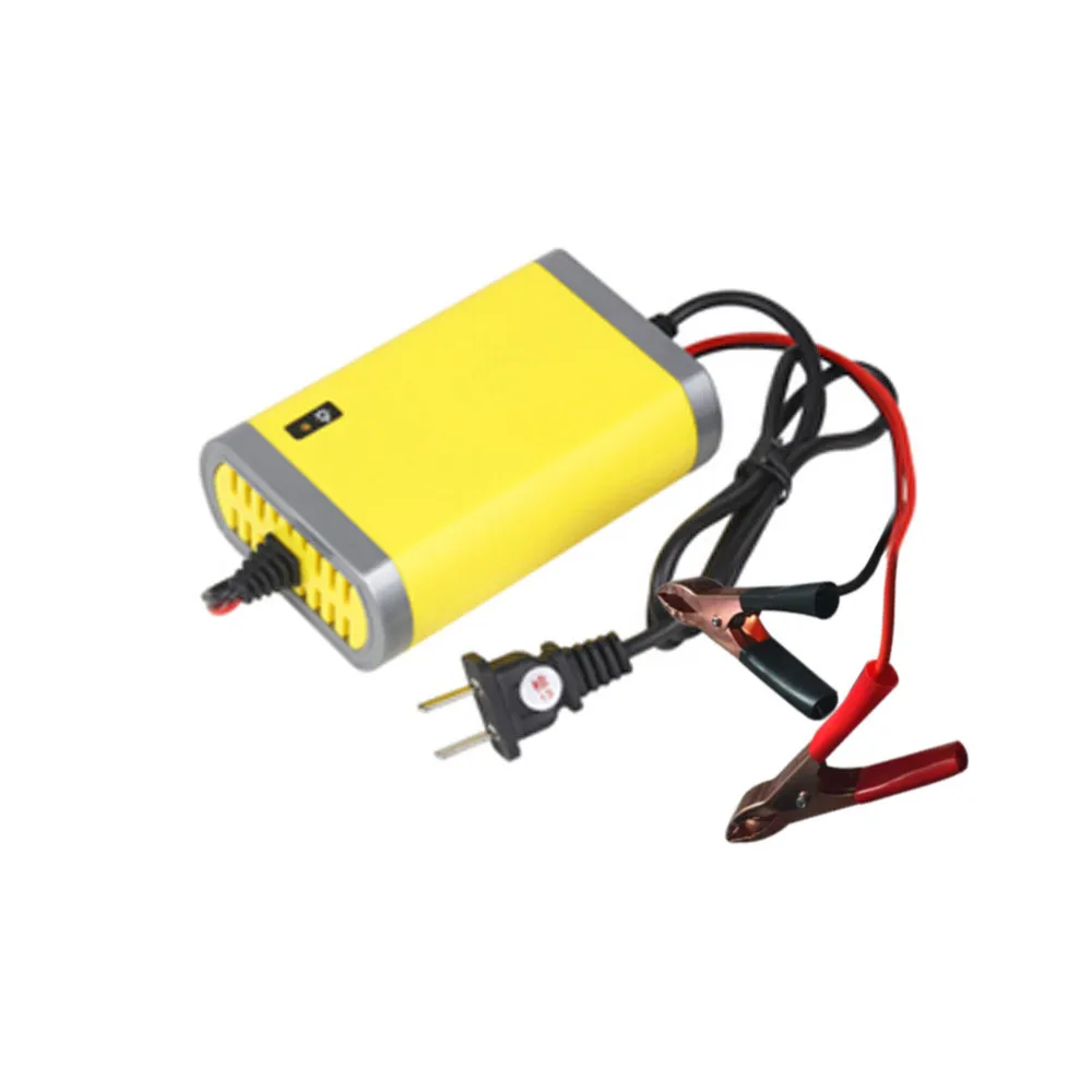 Car Battery Charger Motorcycle Accessory 12V 2A Automatic Power Supply
