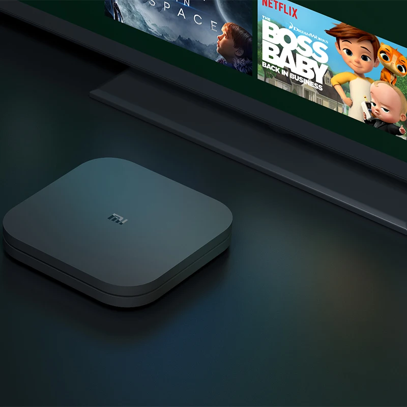 Телевизор xiaomi MI TV Box S тв приставка 4K android tv box iptv Netflix канал chromecast HD mi box s Global 2 ГБ 8 ГБ Dolby Audio Smart tv тв бокс