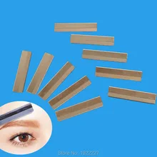 20 шт., Посвященная Выскабливание Бровей Perfect Брови Сорвал Лезвие Бритвы Установить Комплекты Beauty Макияж Инструменты