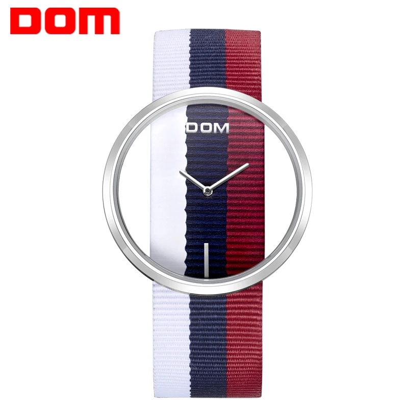 DOM brand skeleton Watch Women luxury Fashion Casual quartz watches leather canvas Lady women wristwatches Girl Dress LP-205-7M watch women dom brand luxury fashion casual quartz unique stylish skeleton watches leather sport lady wristwatches lp205l