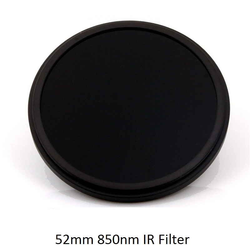 52mm IR 850nm Filter Infrared Optical Grade Glass IR85 Filter for