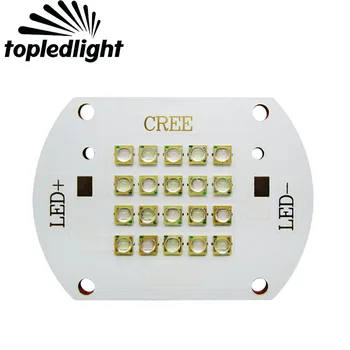 

Topledlight Customize 60W Epileds Cyan 495NM + UV Purple 420NM Led Emitter Lamp Light 30-36V 700-1400mA Aquarium Led Lighting